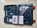 博世（BOSCH）GSB 120-LI 12V锂电电动螺丝刀冲击钻工具箱（84附件+手动工具） 实拍图