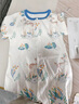 贝肽斯婴儿衣服夏季薄男女宝宝连体衣纯棉新生儿哈衣爬服短袖睡衣空调服 实拍图