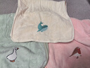 洁丽雅（Grace）A类儿童毛巾卡通吸水毛巾婴儿口水巾25*50CM*3条装 实拍图