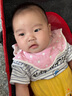 哈森熊婴儿摇摇椅哄娃新生儿可折叠躺椅儿童安抚椅睡觉带娃哄睡哄孩 红色双网布+四档调节+头枕 实拍图