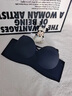 KJ文胸无钢圈聚拢内衣女调整型收副乳简约无痕一片式少女文胸胸罩 灰蓝色 75A B=34AB 上薄下厚2.0 实拍图