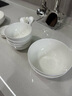 京东京造 碗盘餐具整套 乔迁之喜瓷器碟套装家用 纯白骨瓷 16头 实拍图