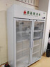坚峰 药品阴凉柜冷藏柜2-8℃医院用冰箱冰柜展示柜 药店GSP认证商用药品柜 【自蒸发免倒水】双门上机 实拍图