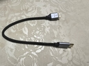 毕亚兹  Type-C转Micro USB3.0硬盘数据连接线 适用Mac笔记本电脑接移动硬盘高速连接线 0.25米 实拍图