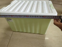 【SPACEXPERT同厂】带轮收纳箱特大号储物箱书箱玩具整理用品 【绿色36L】50*36*31.5cm 带轮 实拍图