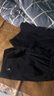 UR2025春季新款男时尚休闲百搭肌理感松紧抽绳短裤UMM650017 黑色 34 实拍图
