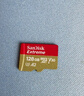 闪迪内存卡存储tf卡运动相机卡高速无人机gopro相机微单内存卡MicroSD卡u3/v30 256G无人机卡【联系客服限量送7.9元川宇读卡器 实拍图