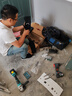 飞利浦（PHILIPS）智能门锁电子密码锁指纹密码锁WIFI智联防盗门锁 301VP黑 实拍图