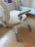儿童学习椅中小学生写字椅子家用可调节升降靠背座椅办公电脑椅 平稳省心椅【有扶手-星空灰】 实拍图