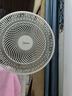 美的（Midea）【品质推荐】七叶轻音柔风电风扇/家用省电落地扇/台式电扇/广角摇头节能宿舍小型风扇 SAE35CA 实拍图