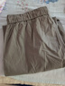 顶峰保罗（Dingfengbaoluo）休闲裤直筒九分长裤春秋季潮牌宽松纯色男士裤子9904卡其灰3XL 实拍图