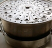 美厨（maxcook）蒸锅 304不锈钢28cm三层蒸锅 加厚复底汤锅 燃气电磁炉通用MCZ835 实拍图