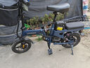 绿源电动自行车新国标代驾折叠电动车超长续航铝合金锂电池助力电瓶车 幻影高级版蓝色-40A-纯电120公里 实拍图