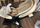 怡戈（Ekobebe）婴儿推车高景观避震轻便坐躺双向折叠新生儿宝宝米色推车+提篮 实拍图