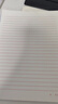 得力16K信纸信笺纸信签纸文稿纸 作业纸 草稿纸本子 学生文具用品英语作业纸四线格作文纸方格稿纸 3本装【单线信稿纸】70克纸张 实拍图