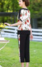 秋芙罗妈妈装夏装2025新款套装50岁60洋气宽松中老年人女夏季衣服奶奶装 实拍图