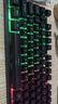 银雕(YINDIAO) K500键盘彩包升级版 机械手感 游戏背光电竞办公 USB外接键盘 全尺寸 黑色混光有线键盘 实拍图