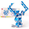 奇艺魔方72段魔尺 百变魔尺魔蛇玩具  蓝白六一儿童节新年礼物 实拍图