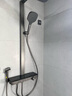 箭牌（ARROW）花洒淋浴套装枪灰色大置物按键数显除氯沐浴花洒AE34189MZGGW-P1 实拍图