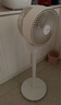 夏普（Sharp）空气循环扇/直流变频电风扇/家用遥控落地扇/纳米离子群净化轻音节能香薰驱蚊强劲对流风PJ-CD603A 实拍图