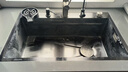 小米地宝系列日式厨房水槽大单槽洗菜盆一体盆洗碗槽304不锈钢台下盆水池 集渣过滤套餐 75*46（左右排水） 实拍图