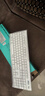 罗技（Logitech）MK295 企业级轻音键鼠套装 无线键鼠套装 办公键鼠套装 全尺寸 带无线2.4G接收器 白 实拍图