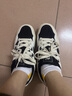 骆驼（CAMEL）破冰2.0运动男鞋休闲耐磨低帮板鞋子 X14C09L7639S 浅米白/黑 40 实拍图