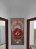 墨派（Mopai）玄关装饰画竖版现代简约走廊过道背景墙壁画入户轻奢挂画免打孔 福星高照 80*160cm晶瓷+铝合金边框 实拍图