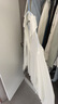 森马（Semir）长袖衬衫女中长款凉感防晒衣宽松叠穿纯色白衬衣109324105001 实拍图
