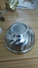 美厨（maxcook）304不锈钢碗12CM 汤碗餐具面碗 双层隔热 3只装 MCCU2784 实拍图