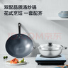 美的（Midea）铂钻家用电磁炉电陶炉 2200W大功率电磁灶火锅炉爆炒预约多功能电磁炉一套配锅国家补贴MC-E22B27A 实拍图