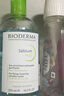 贝德玛（BIODERMA）【易梦玲同款】 卸妆水绿水净妍洁肤液 温和净卸去油500ml油痘肌 实拍图