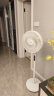美的（Midea）【幸运草安睡风扇1S】家用轻音立式声控电风扇柔风遥控落地扇台式桌面小型大风量一级能效抗菌电扇 实拍图