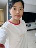 真维斯（JEANSWEST）短袖t恤女夏季新款纯棉女装上衣服撞色宽松ins风小个子女生半袖衫 米砖红 蝴蝶秘境橙 S 实拍图