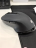 惠普（HP）FM710A无线/蓝牙双模鼠标 轻质便携 人体工学设计 持久办公体验 类肤材质蓝牙激光鼠标 磨砂黑 实拍图