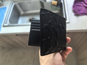 蔻驰（COACH）【品牌直供】男士短款折叠钱包卡包黑色皮革CR957BLK 实拍图