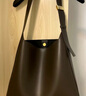 CHARLES&KEITH大容量通勤子母单肩包托特包包女包生日礼物CK2-40270966-1 Dark Moss深苔绿色 L 实拍图