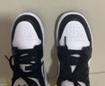 耐克NIKE篮球鞋 女乔丹AJ1 JORDAN1运动鞋 DC0774-101白黑38.5 实拍图