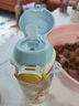 babycare儿童水杯吸管杯双饮二合一户外运动水壶上学大容量PPSU-满杯600ml 实拍图