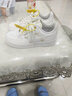 耐克NIKE板鞋女空军一号 AIR FORCE 1运动鞋FV3654-111帆白38 实拍图