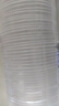 美丽雅一次性碗带盖 食品级饭盒1150ml*30只可微波大容量打包外卖野餐盒 实拍图
