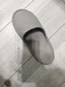 优调拖鞋男厚底踩屎感居家防臭浴室洗澡防滑情侣拖鞋女夏 浅灰色44-45 实拍图