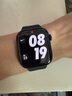 Apple/苹果 Watch Series 10 智能手表GPS款42毫米亮黑色铝金属表壳黑色运动型表带S/M MX1M3CH/B 实拍图