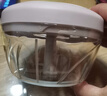 捣蒜泥神器手动蒜泥器厨房拉蒜器绞菜器多功能家用绞肉辅食料理机 3叶刀片 随机颜色 500ml 实拍图
