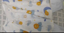 舒贝怡婴儿衣服内衣套装儿童睡衣宝宝夏空调服纯棉对开秋衣裤蓝色80CM 实拍图