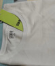 森马（Semir）[纯棉]短袖T恤男夏季简约纯色修身短t百搭t恤男 [100%棉]漂白10007 S 实拍图