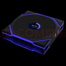 LIANLI联力积木风扇四代LCD无线版 TL120 Wireless 反叶 单支 黑色/需搭配控制器 实拍图
