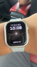 Apple/苹果 Watch Series 10 智能手表GPS款42毫米银色铝金属表壳青云色回环式运动表带MX1L3CH/B 实拍图