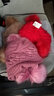 七襄帽子女冬天绞花兔毛女式韩版潮毛线帽秋冬季保暖针织帽 皮粉色 实拍图