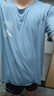浪莎睡衣男夏季冰丝莫代尔凉感可外穿圆领休闲短袖短裤家居服套装 实拍图